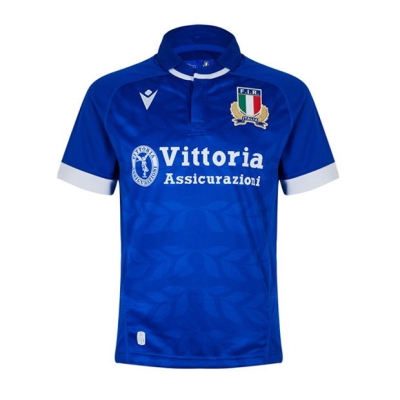 Camasa Macron Italy Rugby Home 2023 2024 adulti