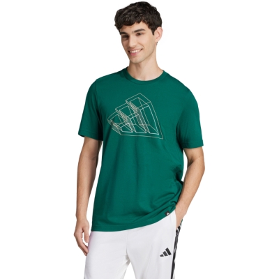 Camasa Men's T- adidas Tech Outline Graphic green JJ1609