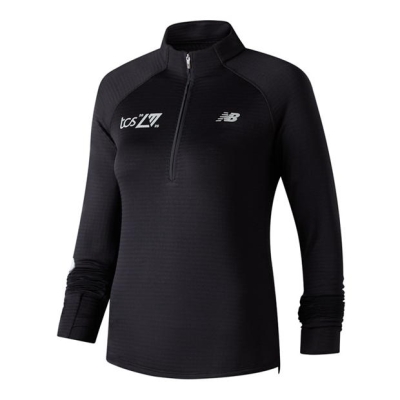 New Balance Balance Heat Grd Hz Bk Larg Running Top dama