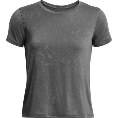 Under Armour Armour Ua Launch Splatter Ss Running Top dama