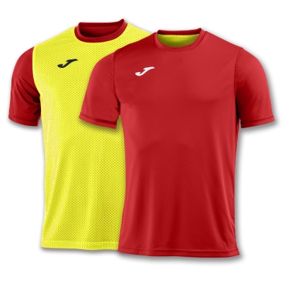 Camasa T- Combi Reversible Red-yellow S/s Joma