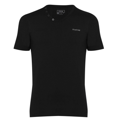Camasa Firetrap Striding V Neck T barbat