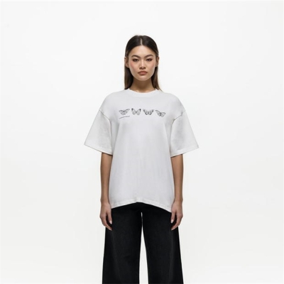 Camasa Good For Nothing Oversized T- White