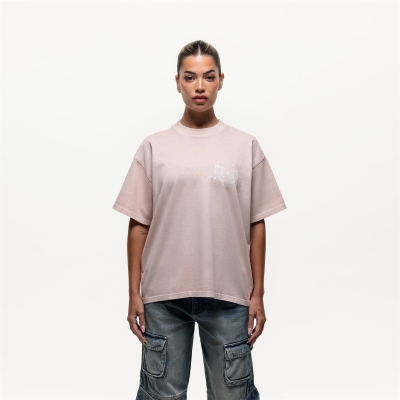 Camasa Good For Nothing Oversized T- Pink
