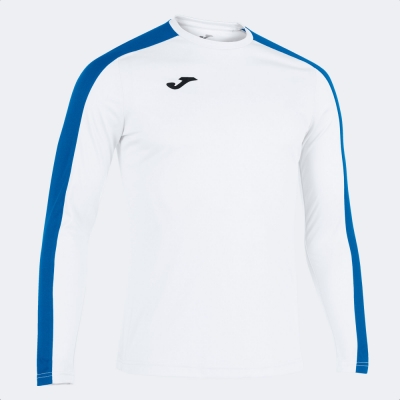 Camasa Academy T- White-royal L/s Joma