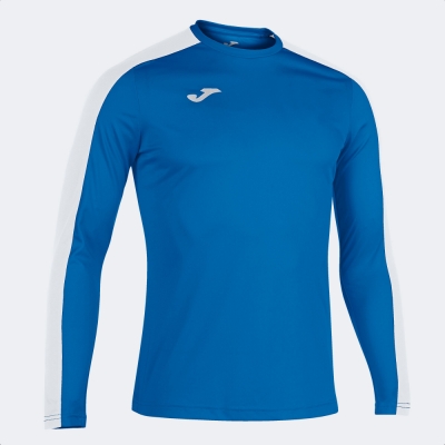 Camasa Academy T- Royal-white L/s Joma