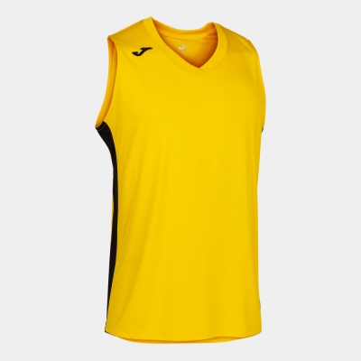 Camasa Cancha Iii T- Yellow-black Sleeveless Joma