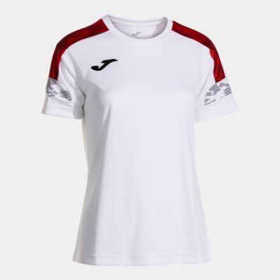 Camasa Championship Viii Maneca Scurta T- White Red Joma