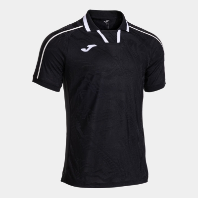 Camasa Fit One Maneca Scurta T- Black White Joma