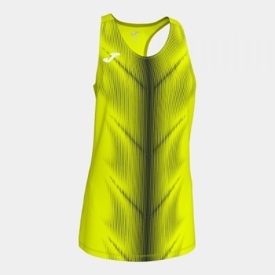 Camasa Olimpia T- F.yellow-black Sleeveless dama Joma