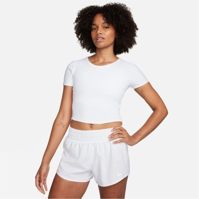 Nike One Fitted Dri-FIT Short-Sleeve Top dama