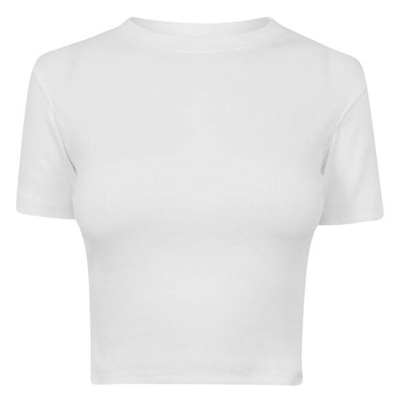 Camasa Missguided Rib Cropped T
