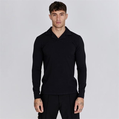 Camasa SikSilk Maneca Lunga Polo barbat