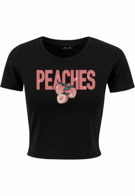 Tricou Peaches Cropped Miss Tee