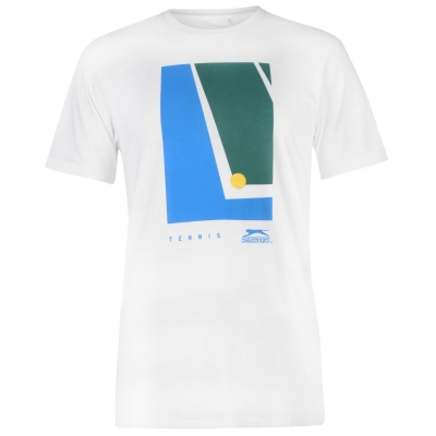 Camasa Slazenger Tennis Graphic T barbat