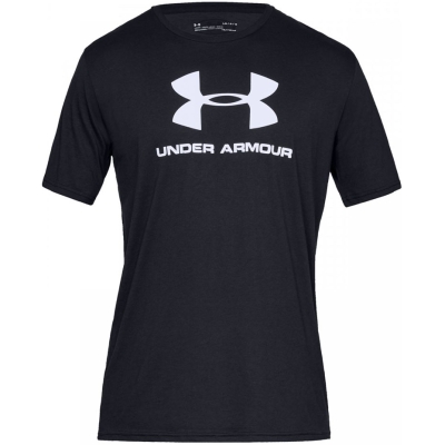 Camasa T- men's Under Armour Sportstyle Logo SS black 1329590 001