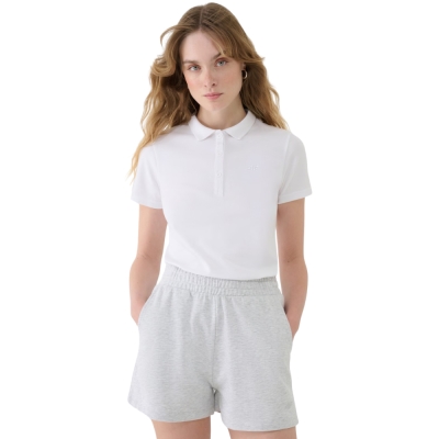 Camasa 's polo 4F F365 white 4FWMM00TPTSF365 10S dama