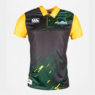Camasa Canterbury Nigeria Rugby League Polo