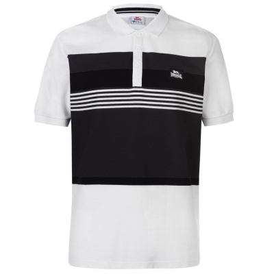 Lonsdale Stripe Polo barbat