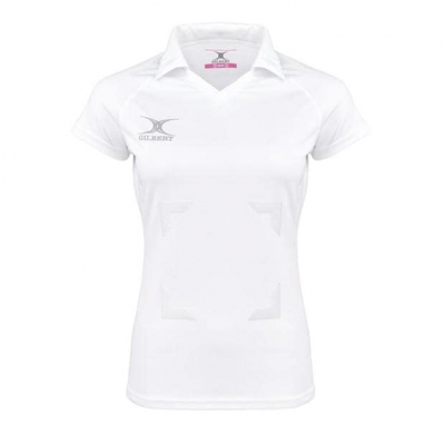 Camasa Gilbert Eclipse Netball Polo w Bib Attachments dama