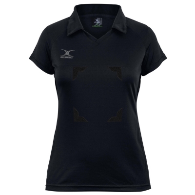 Camasa Gilbert Eclipse Netball Polo w Bib Attachments dama