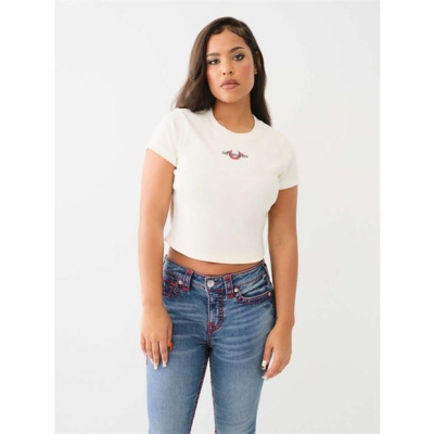 Camasa True Religion Horseshoe Maneca Scurta T- bebelus dama