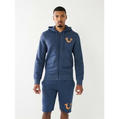 Hanorac True Religion Logo Zip barbat