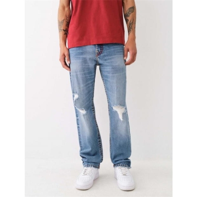 Blug True Religion Ricky Distressed Super Straight barbat