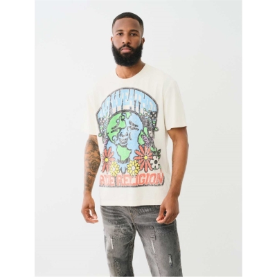 Camasa True Religion Relaxed Buddha T- barbat