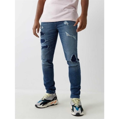 Blug True Religion Tony Skinny Fit Ripped barbat