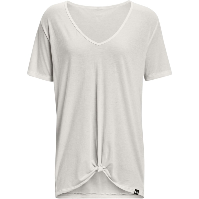 Under Armour Armour Pjt Rck Completer Deep V T Gym Top dama