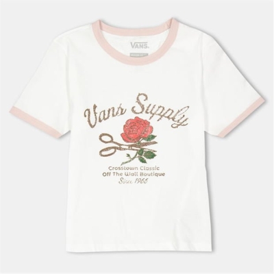 Vans Supply Boutique Ringer White/Sepia Beach Short Unisex copil