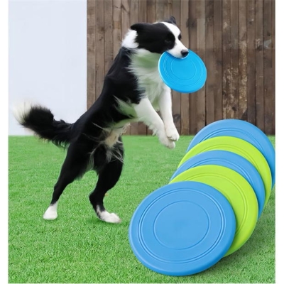 Waggy Tails Rubber Disc Dog Frisbee