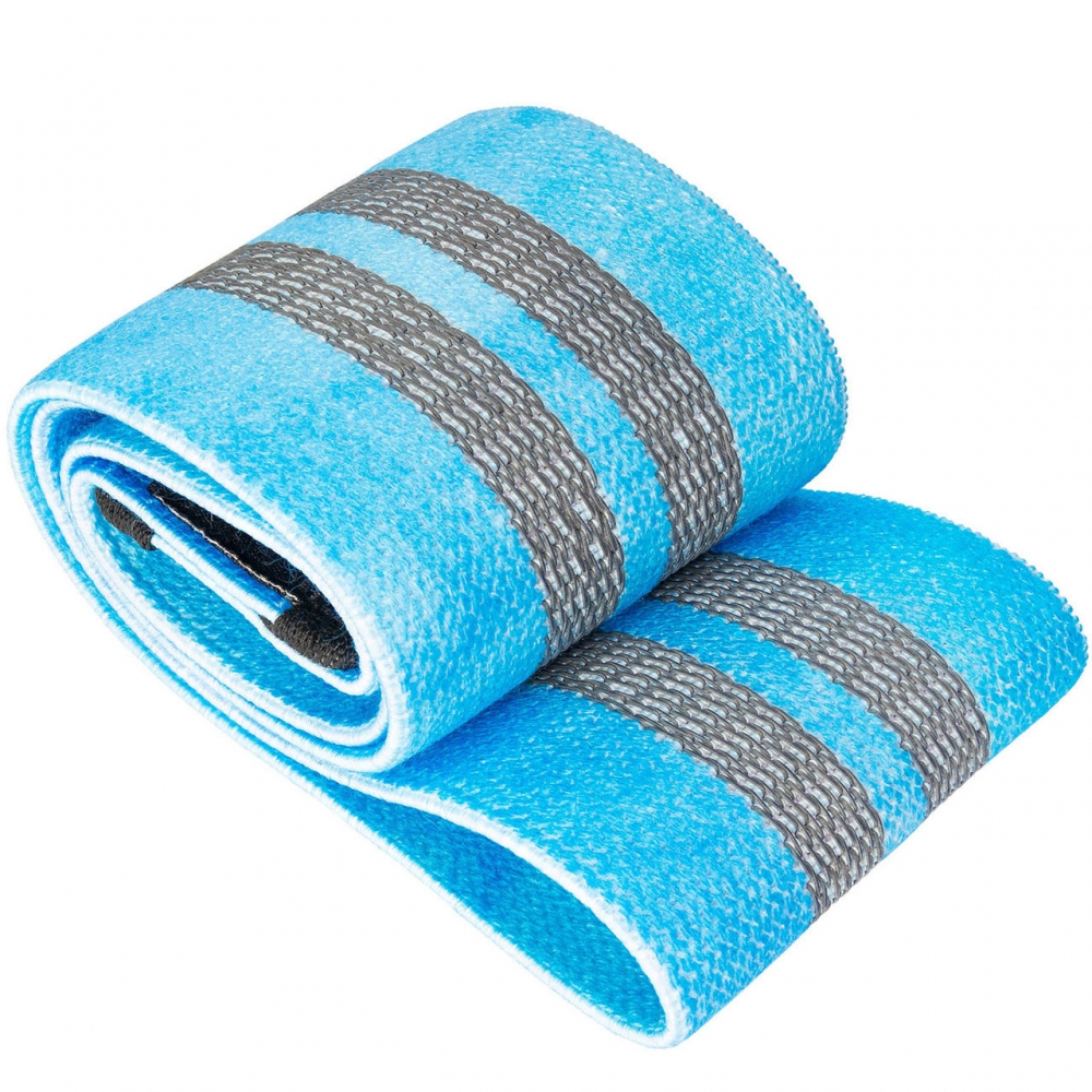 Guma do cwiczen oporowa 4yourhealth Galaxy Hip Band niebieska 1676