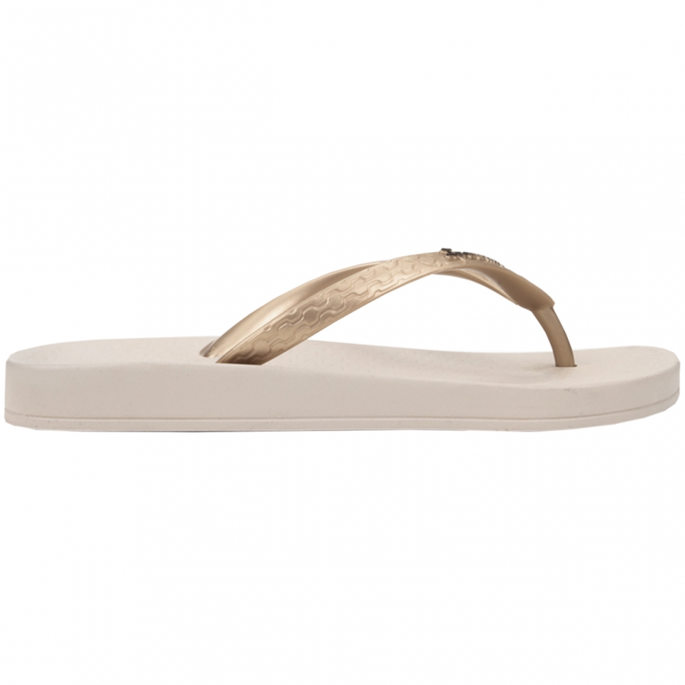 Klapki damskie Ipanema Anat Tan Fem bezowo-zlote 81030-23097