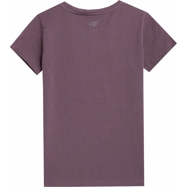 Tricou visiniu 4F Logo fete