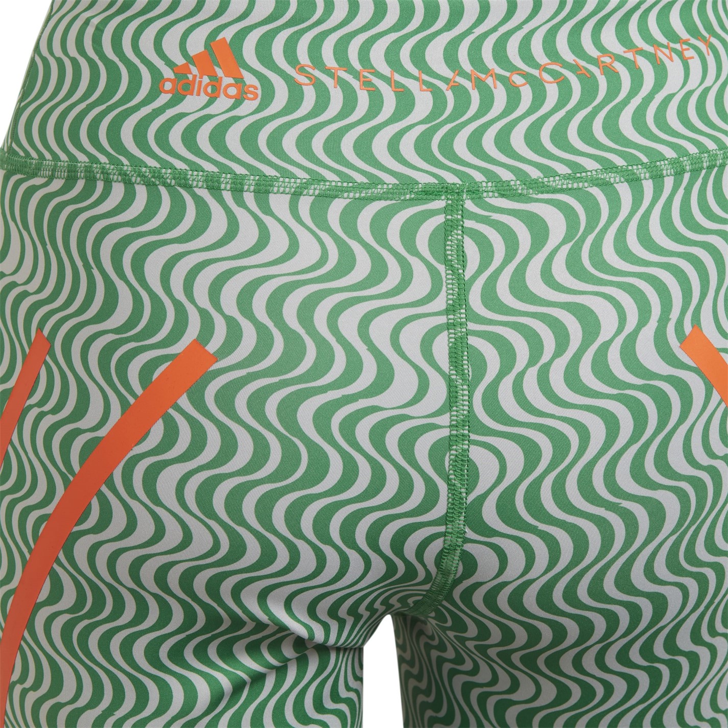 Pantalon scurt Combat adidas by Stella McCartney Asymmetrical Print Cycling dama