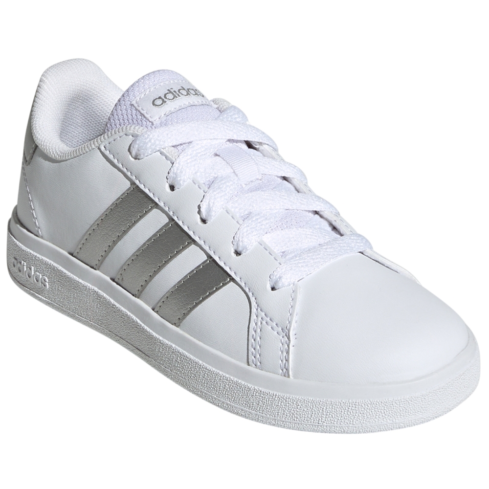 Pantof adidas Grand Court Lifestyle Tennis Lace-Up white GW6506 for copil
