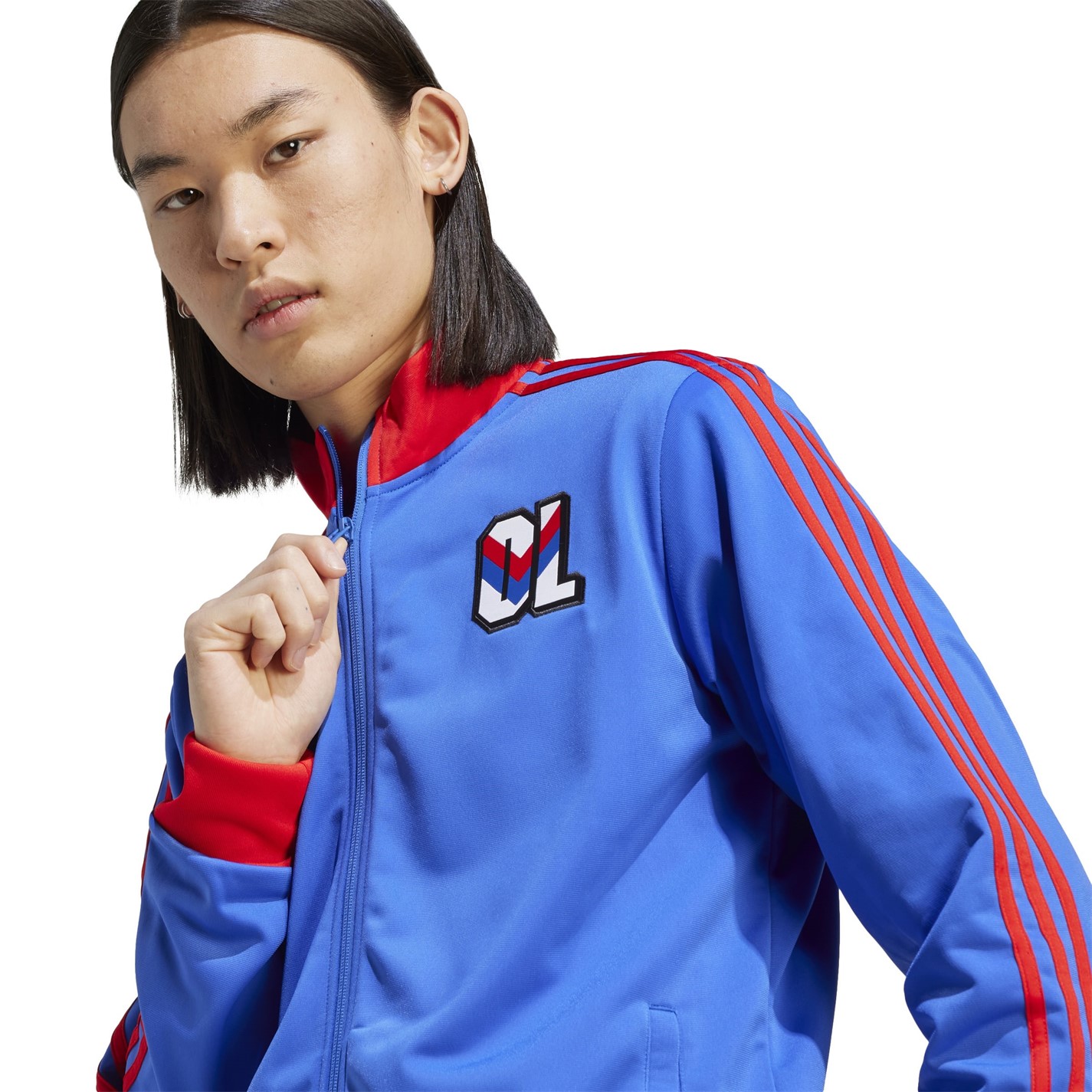 adidas Olympique Lyonnais DNA Track Top 2023 2024 adulti