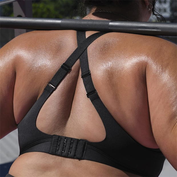 adidas Tailored Impact Luxe Training High-Support Bra (Plus Size) dama
