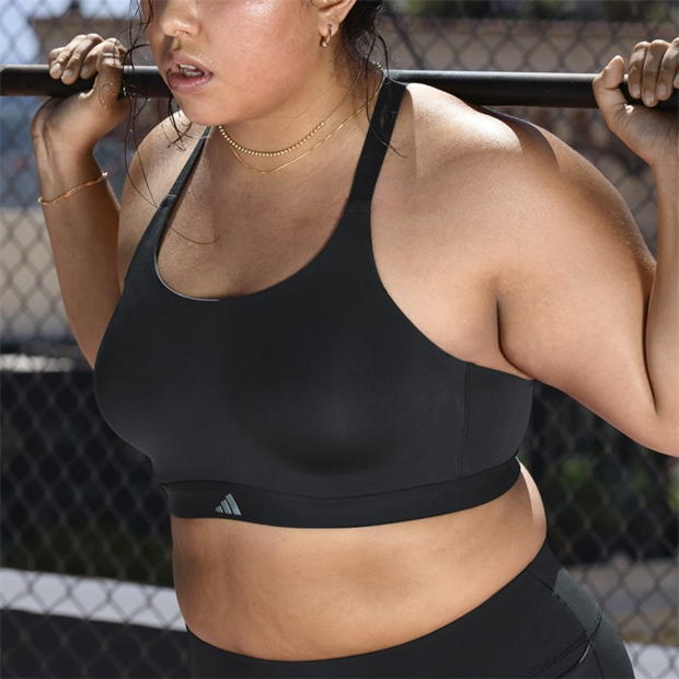 adidas Tailored Impact Luxe Training High-Support Bra (Plus Size) dama