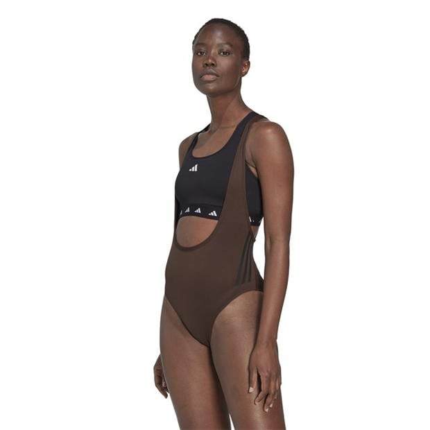 adidas Train Icons 3-Stripe Leotard dama