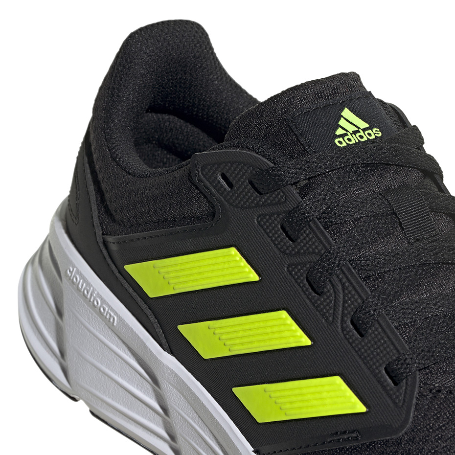 Pantof Men's running adidas Galaxy 6 black and yellow GW4141