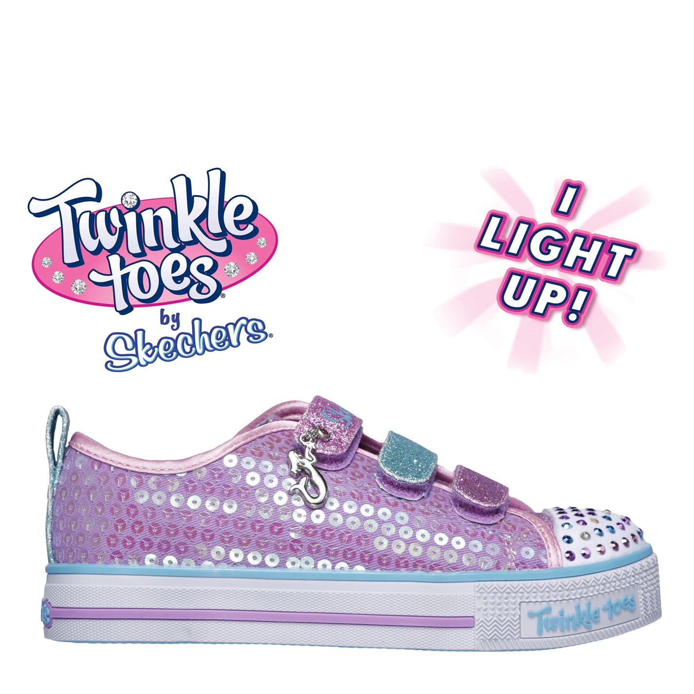 Pantof sport Skechers Twinkle Toes Mermaid Magic bebelus