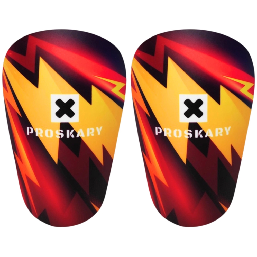 Minge Fotbal Aparatoare Proskary Comic Black-Orange 12x8 cm