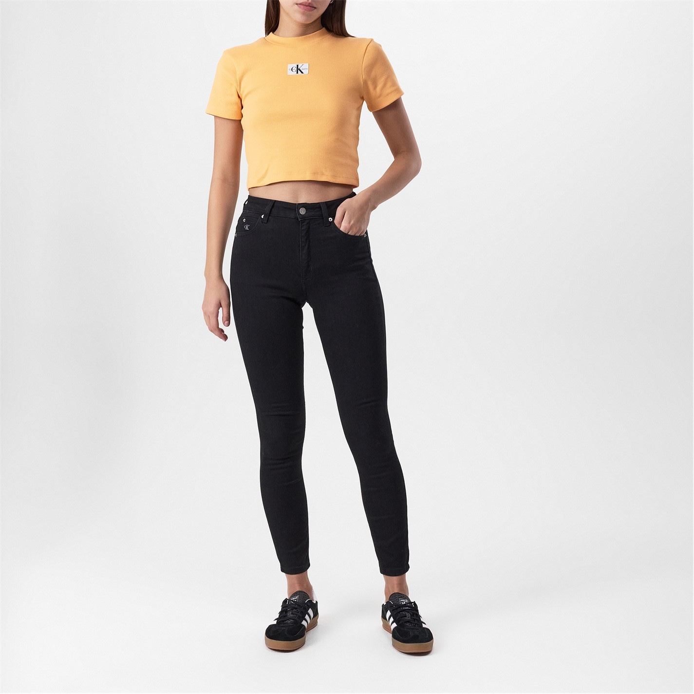 Blug Calvin Klein 010 High Rise Skinny Calvin Klein Jeans