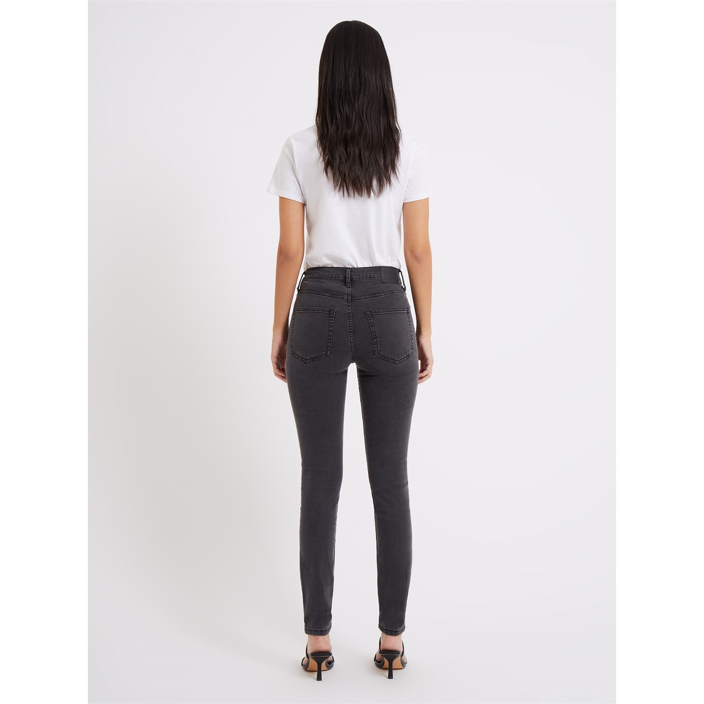 Blug French Connection Mid Rise Skinny Rebound