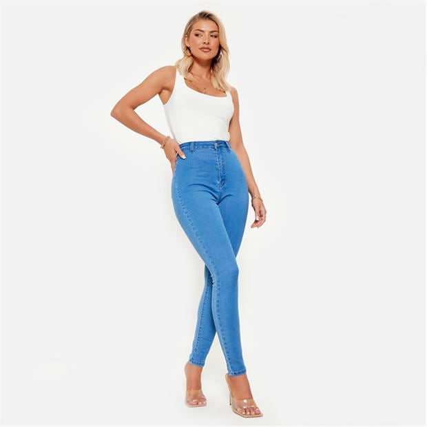 Blug I Saw It First High Waisted Disco Skinny