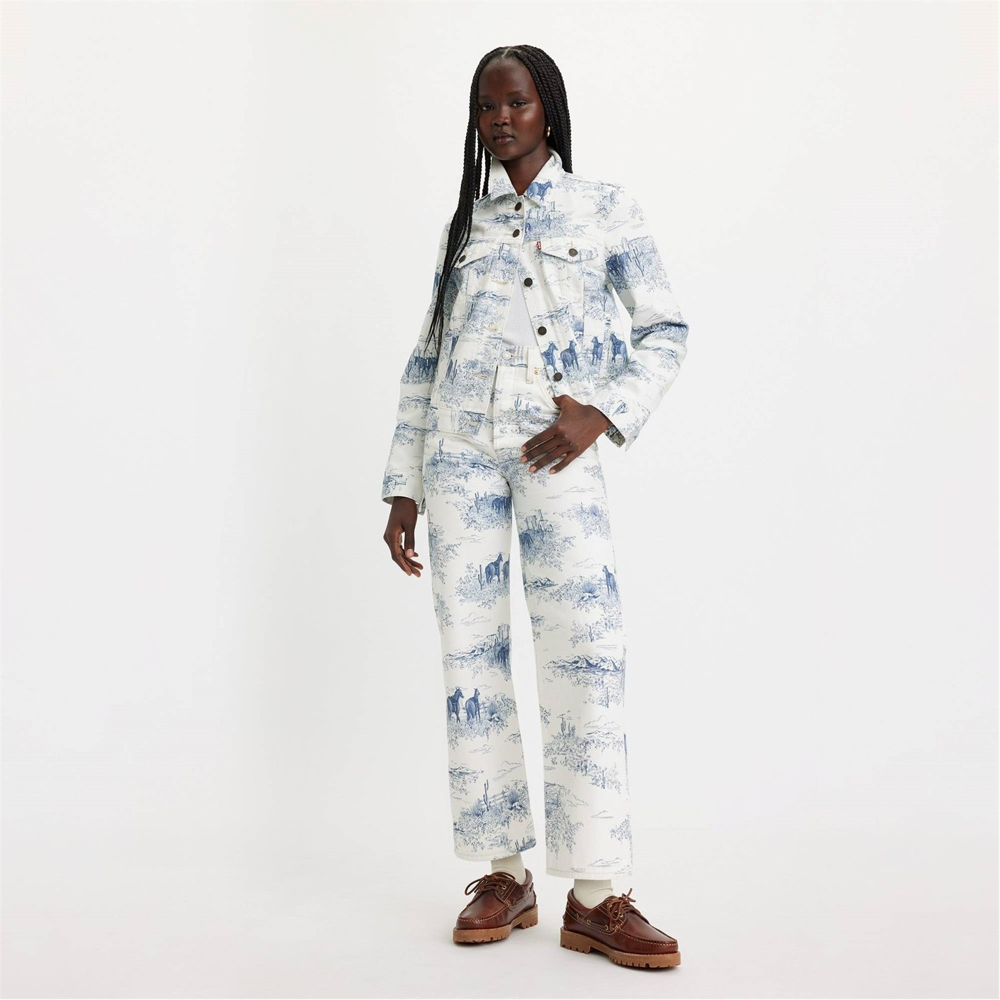 Blug Levis Ribcage Straight dama