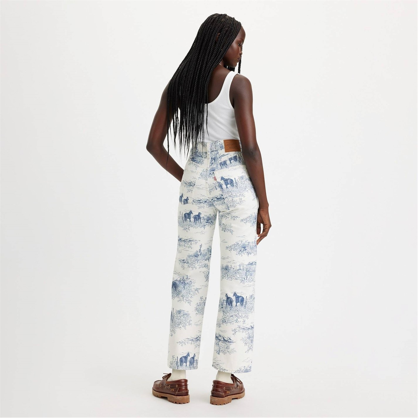 Blug Levis Ribcage Straight dama